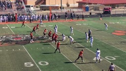 Aztec football highlights Goddard High School