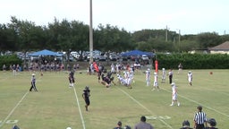 Seven Rivers Christian football highlights First Academy High School