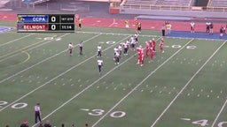 Belmont football highlights Cincinnati College Prep Academy High School