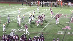 Game-winning drive against New London