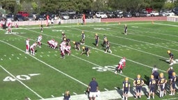 Burlingame football highlights vs. Menlo High School
