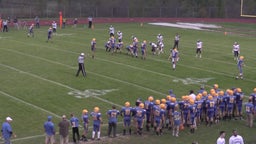 Bald Eagle Area football highlights Chestnut Ridge High School