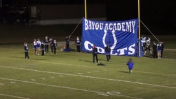 Bayou Academy football highlights vs. Winona Christian