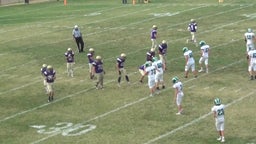 Routt Catholic/Lutheran football highlights Brown County High School