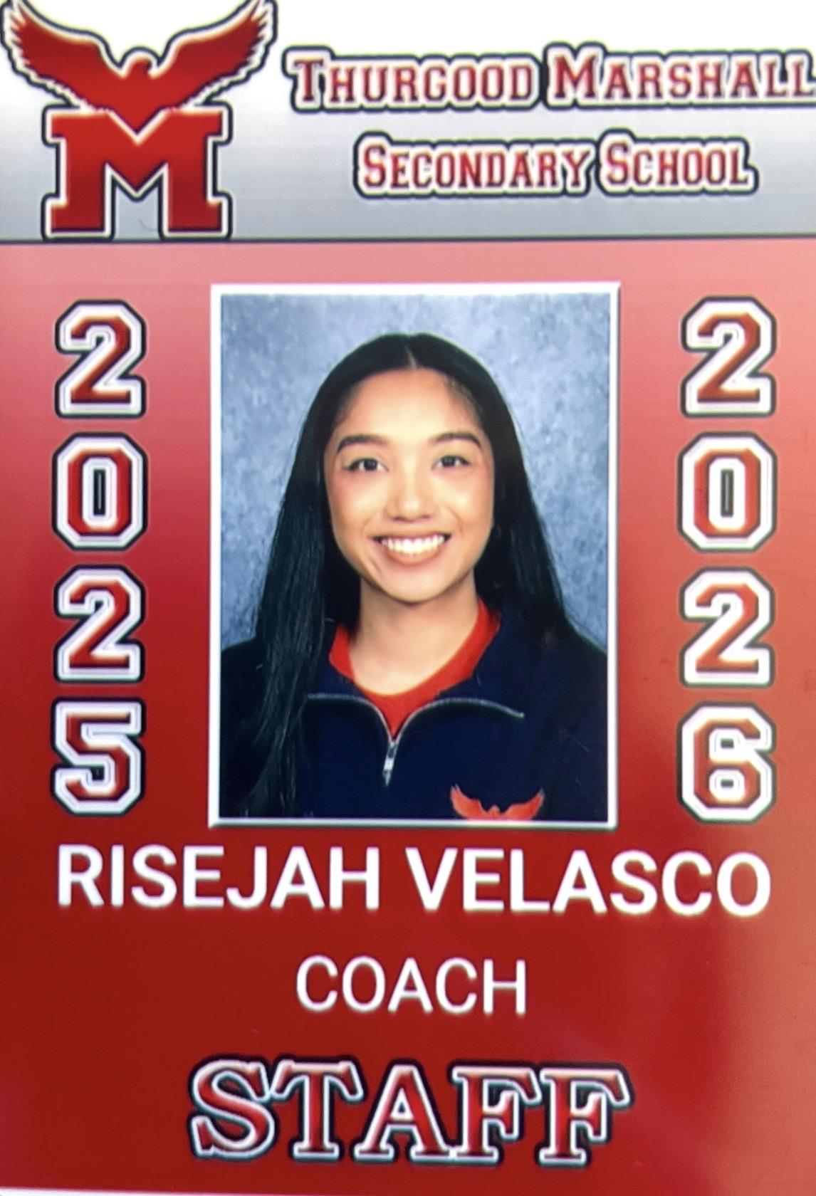 Risejah (RJ) Velasco mugshot