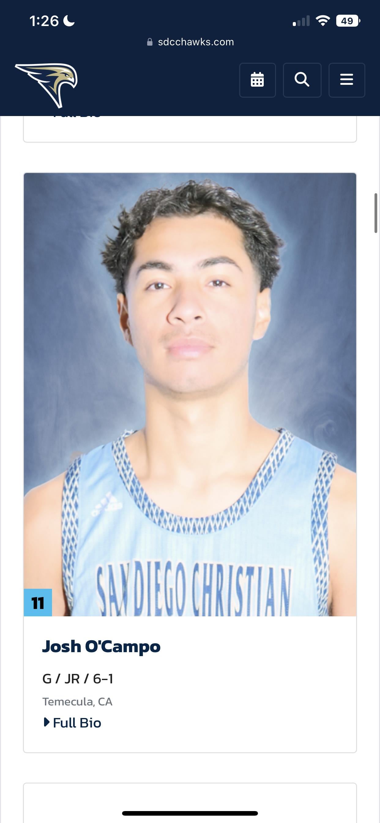Josh O'Campo mugshot