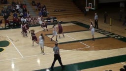 Ashwaubenon girls basketball highlights vs. De Pere High School