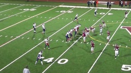 Yonkers Montessori Academy football highlights vs. Valhalla High School
