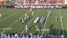 Fort Wayne Bishop Luers football highlights Luers Defensive Highlights-Carroll