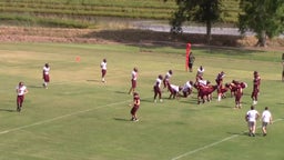 Gavin Courville's highlights Maroon and Gold Scrimmage