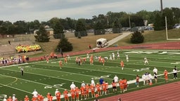 Blair football highlights Gross Catholic High School