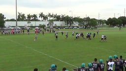 Reagan football highlights Coral Reef High School