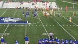 Lewiston football highlights Mt. Blue High School
