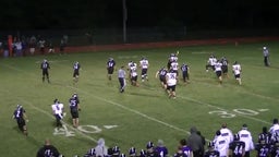 Valley Regional/Old Lyme football highlights vs. North Branford High