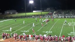 New Castle football highlights New Palestine High School