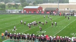 Western Dubuque football highlights Clinton High School