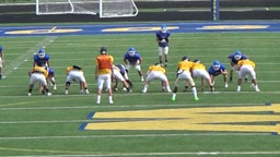 Brendan Roddy's highlights Wooster scrimmage