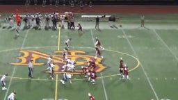 New Britain football highlights vs. Simsbury High School