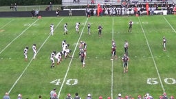 Michigan Center football highlights Homer High School