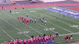 Belmont football highlights Meadowdale High School