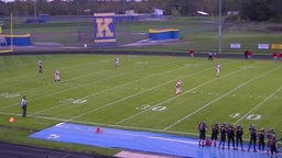 Swartz Creek football highlights vs. Kearsley High School