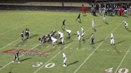 Landrum football highlights Blacksburg High School