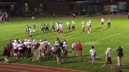 Bloomsburg football highlights Hughesville High School