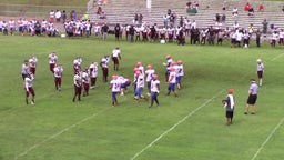 North Wake Saints football highlights Louisburg High School