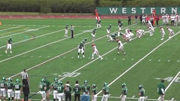Western Reserve Academy football highlights Cardinal Stritch High School