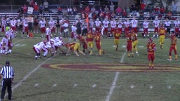 Columbus football highlights Baxter Springs High School 