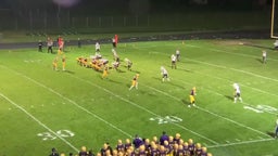 Mount Horeb/Barneveld football highlights DeForest High School