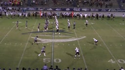 Milton football highlights Gulf Breeze High School