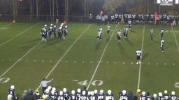 Lawrence Academy football highlights vs. Brooks High School