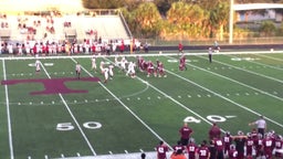 Dunedin football highlights Tarpon Springs High School