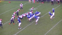 Hopkins football highlights Kelloggsville High School