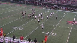 Davenport West football highlights Clinton High School