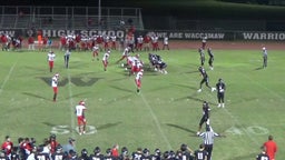 Waccamaw football highlights Military Magnet