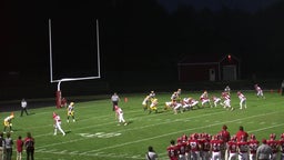 Mt. Blue football highlights Cony High School