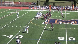 New Hyde Park Memorial football highlights Manhasset