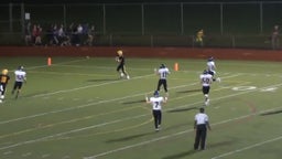 Central Bucks West football highlights vs. Tennent High School