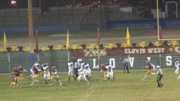 Clovis West football highlights vs. Frontier High School