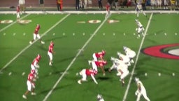 Clarksville football highlights Calvary Baptist Academy High School