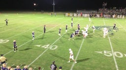 Sacred Heart football highlights Menard High School