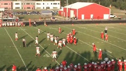 North Knox football highlights Eastern Greene High School