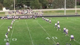 Hudson football highlights East Marshall High School