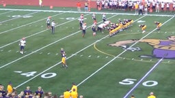 Gary West Side football highlights vs. Hobart High School