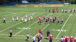 Fork Union Military Academy football highlights Bullis High School