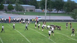Mid-Prairie football highlights Central Lee High School