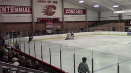 Blaine ice hockey highlights vs. Centennial High