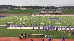 Clear Creek-Amana football highlights Assumption High School